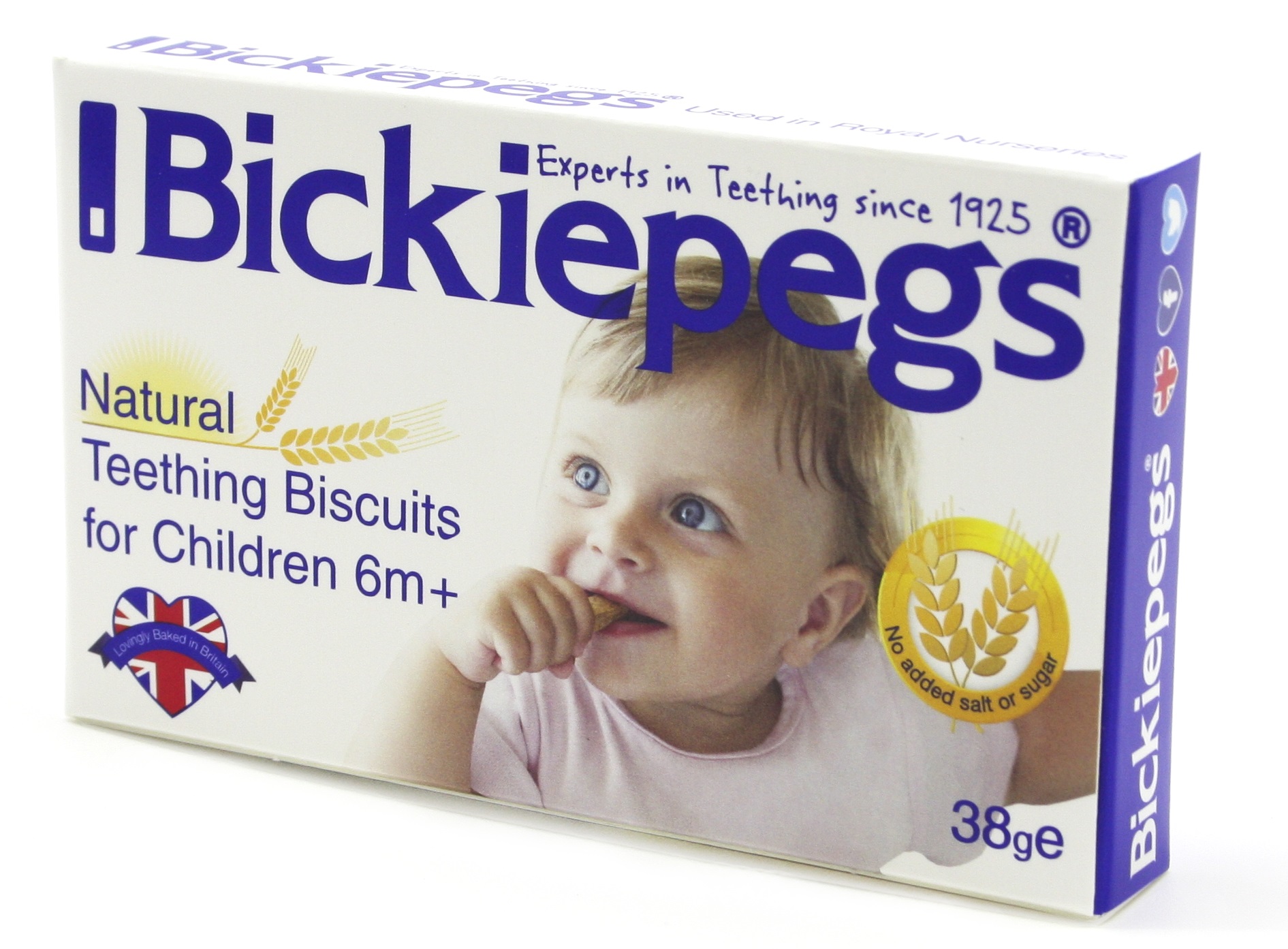 Bickiepegs Natural Teething biscuits