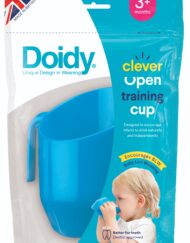 Doidy Baby Training Cup AZURE BLUE PEARLISED